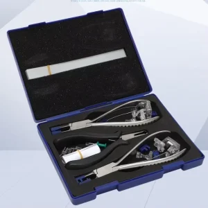 Metal Frameless Eyewear Repair Double Gasket Cutter Tool Set