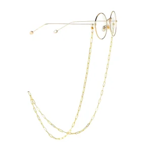 Metal Gold Copper Alloy Hanging Sun Sunglasses Eyeglasses Reading Glasses Accessories Chain for Glasses Eyewear Accessories