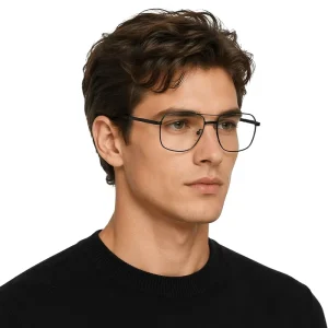 Metal Men Anti blue Light Glasses Ready Stock Optical Frames Blue Light Blocking Glasses