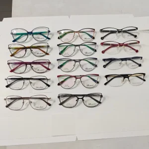 Metal Optical Eyeglass Frames Lightweight Unisex Daily Wear