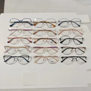 Metal Optical Frames Mixed Durable Unisex Eyeglasses