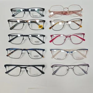 Metal Optical Frames & Stock Clearance Mixed Trendy Durable & Lightweight Unisex Stylish Daily Wear Eyeglasses Frames Eyewear