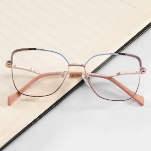 Metal Oversize Assorted Eyeglasses Frames ISO9001 Certified Ideal for Daily Urban Commute Adds a Polished Touch to Casual Wear