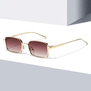 Metal Square Retro Sunglasses