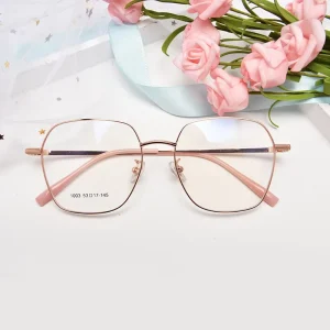 Metal Temple Optical Eyeglass Frames