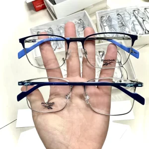 Metal Vintage-Inspired Lightweight Hybrid Spectacle Frames Unisex