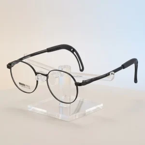 Metal Youth Full-Rim Kids’ Glasses Frames with Silicone, Blue-Light Blocking, Prescription Ready