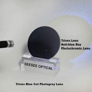 Middle Index Trivex Lens Anti blue Ray Photochromic Optical Lenses