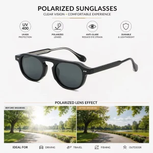 Min Order Ready to Ship TAC Polarized CP Frame UV400 Custom Logo Fashion Women Sunglasses