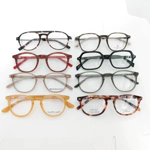Mixed Acetate Eyeglass Frames in Various Styles for Unisex