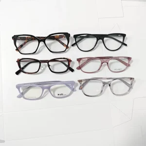 Mixed Acetate Full-Rim Eyeglass Frames Solid-Plate Optical Spectacles Mixed Bulk in Stock
