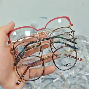 Mixed Metal Lightweight Unisex Optical Eyeglass Frames