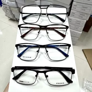 Mixed Metal Optical Eyeglass Frames, Men and Women, Ready to Ship