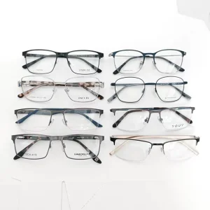 Mixed Metal Optical Frames for Men