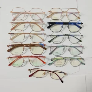 Mixed Metal Retro Optical Frames