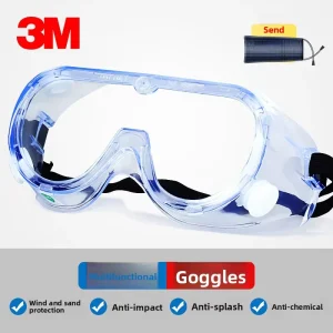 Model 1621 Impact-Resistant Anti-Fog Anti-Splash Safety Goggles