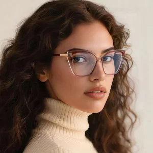 Model 2260 Cat-Eye TR90 Optical Eyeglass Frame for Women