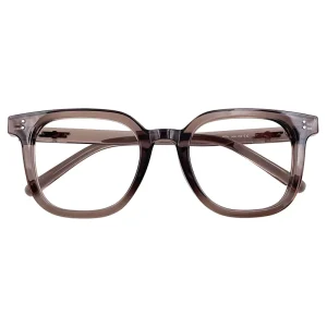 Model 2421 Vintage Optical Glasses Anti-Blue-Light Square TR90 Frames