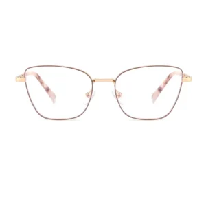 Model 29005 Retro Cateye Metal Optical Eyeglasses Frame