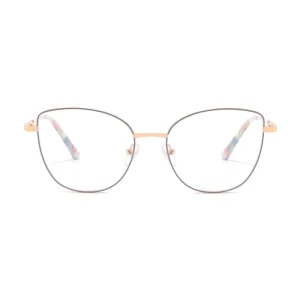 Model 29008 Retro Cateye Metal Optical Eyeglasses Frame