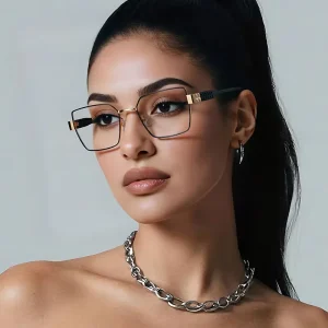 Model 3169 Ready Stock Cateye Eyeglasses Metal Optical Frame Fashion Glasses Frames Custom Logo Frame Decoration Glasses Salamin