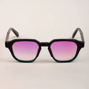 Model 3506 Colorful Transparent-Frame Sunglasses for Men and Women
