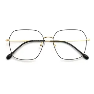 Model 7728 Metal Eyeglass Frames, Blue Light Blocking, Work and Leisure