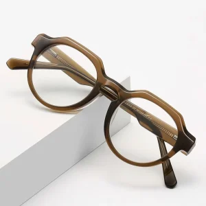 Model LS005 TR90 Round Optical Eyeglasses Frame for Men and Women