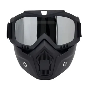 Moto Sports Sunglasses UV400 Protection Men’s Motorcycle Safety Glasses Polarized PC Lens Motocross Goggles