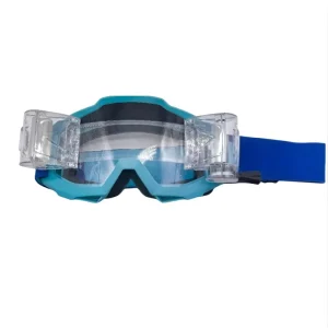 Motocross Sports Eyewear Roll-Off Style UV400 Lenses for Cycling and Riding