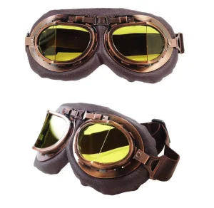 Motorcycle Goggles Glasses Eyeglasses Retro Motorbike Cycling Helmet Glasses Eyewear Skiing Skate Snowboard MTB Moto Accessories