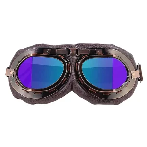 Motorcycle Goggles Lightweight PC Frame Glass Lenses Motocross Cycling Skiing Fishing Outdoor Sport Eyewear