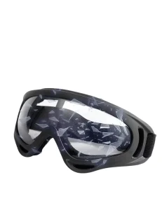 Motorcycle Goggles UV400 Protection Cycling Riding Safety Glasses Lightweight Replaceable Lenses for Men Women Kids