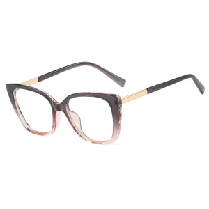 Ms 95717 Vintage Spectacles Eyeglasses Optical Glasses Women Anti Blue Light Glasses Tr90 Metal Eyewear Eyeglas Frames Custom