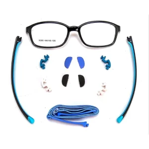 Multi Color Kids Soft Silicon Flexible Comfortable Optical Frame Eyewear Eyeglasses