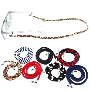Multi-Color Plush Eyeglass Strap Lanyard