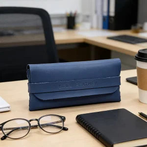 Multi-Color Soft PU Leather Sunglasses Case and Eyewear Storage Box, Custom Logo