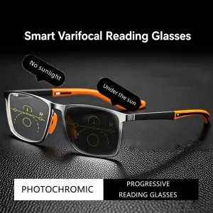 Multi Focus Progressive Anti Slip Anti Blue Light Blocking Bifocal Photochromic Multifocal Reading Glasses Reading Glasses