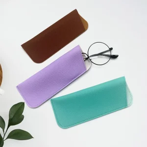 Multicolor PU Leather Pouch Small Reading Glasses Case Protective Eyewear Bags Eyeglass Case