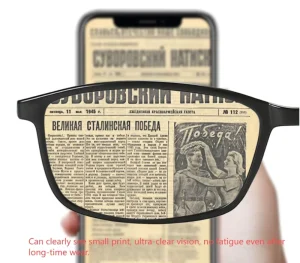 Multifocal Anti-Blue Light Reading Glasses Dual-Purpose Near and Far Presbyopia Glasses