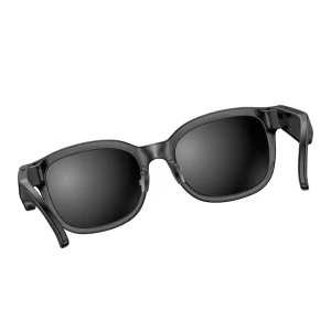 Multifunction AI Smart Eyewear Combining Camera Audio Assistant Translation and Productivity Features