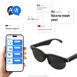 Multifunctional Open Ear Audio Hi Fi Stereo Earbuds UV Sunglasses BT5.3 AI Assistant New Touch Mode Wireless Headset Glasses