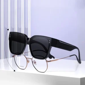 Myopic Friendly Sunglasses with Bold Frames and Polarized Vision Perfect Shades for Every Journey