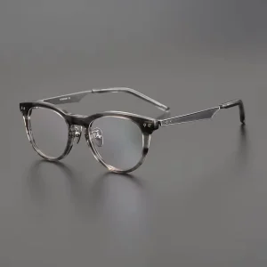 NPM-110 Japanese-Design Black Optical Eyeglasses Frames for Women
