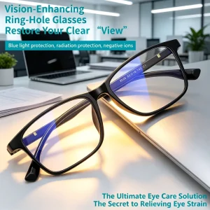 Negative Ion Eyewear with Anti Blue Light UV Protection and CE Certification