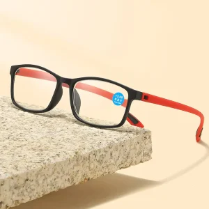 New 3018 ultra Light Anti Blue Light Reading Glasses for Men High definition Small Frame Reading Glasses