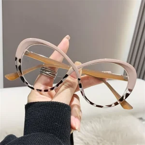 New Arrival Fashion Eyeglasses Frame Anti Bluelight Blocking Glasses for Women