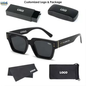 New Arrival Luxury Designer Square Sunglasses Vintage Custom Logo Fashion Famous Brands UV400 Lenses Shades for Men Women