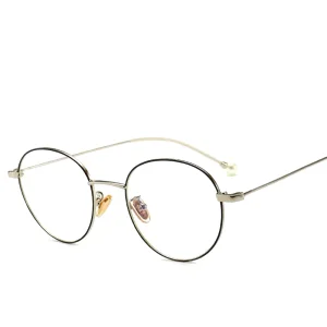 New Arrivals Good Quality Beautiful Gold Metal Frames Arms and Bridge Italy Design Optical Eyeglasses Frames