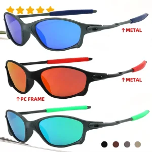 New Arrivals Uv Protection Men’s Futuristic Wrap Around Anti Glare Mirror Lens Outdoor Sports Cycling Running Glasses Sunglasses